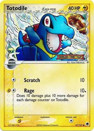 EX Dragon Frontiers Vulpix #67/101 reverse holo